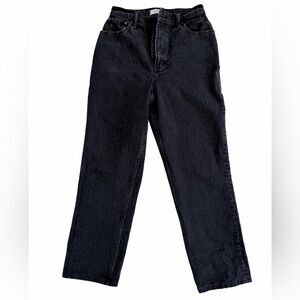 Abercrombie 90s Straight Curve Love Ultra High Rise Jeans Black - Size 28 / 6r